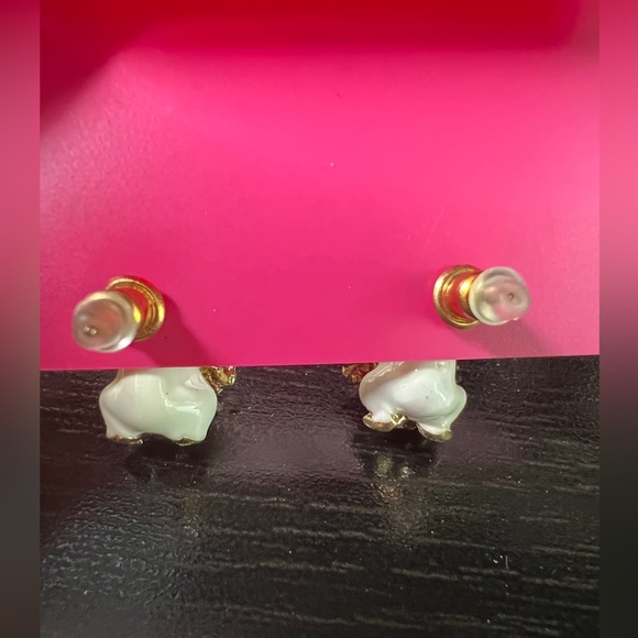 🐰 NWT! Bunnies in the Garden Earrings - Picture 5 of 5